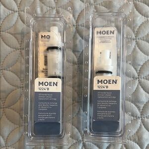 Moen 1224B Dual Handle Cartridge in White and Black